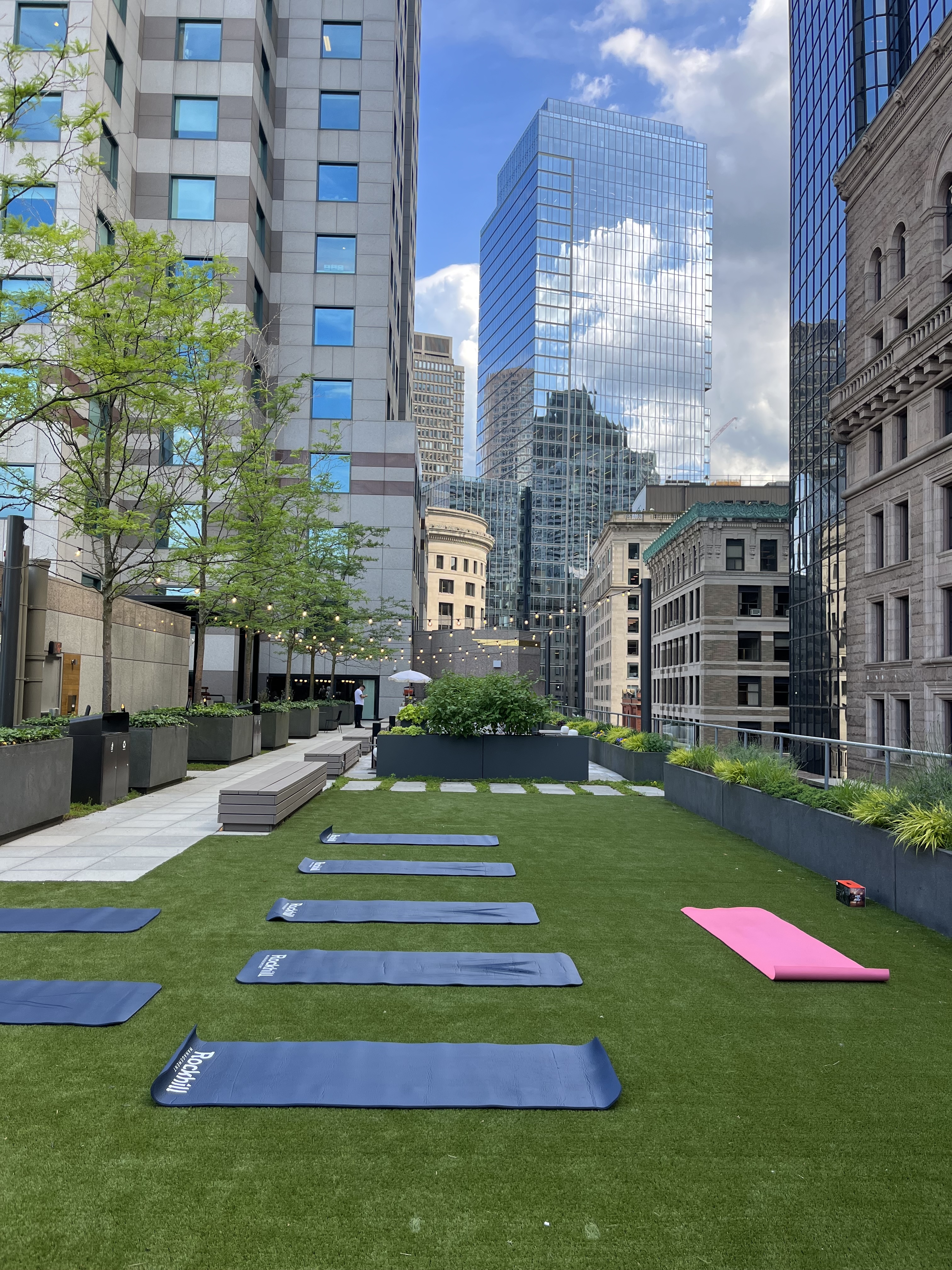 Rooftop Corporate Yoga